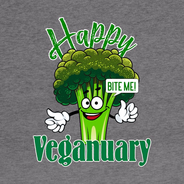 Happy Veganuary- Bite Me! by JoeBiff